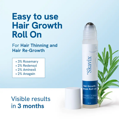 Hair Growth Roll-On Serum – See hair growth in 4 weeks-